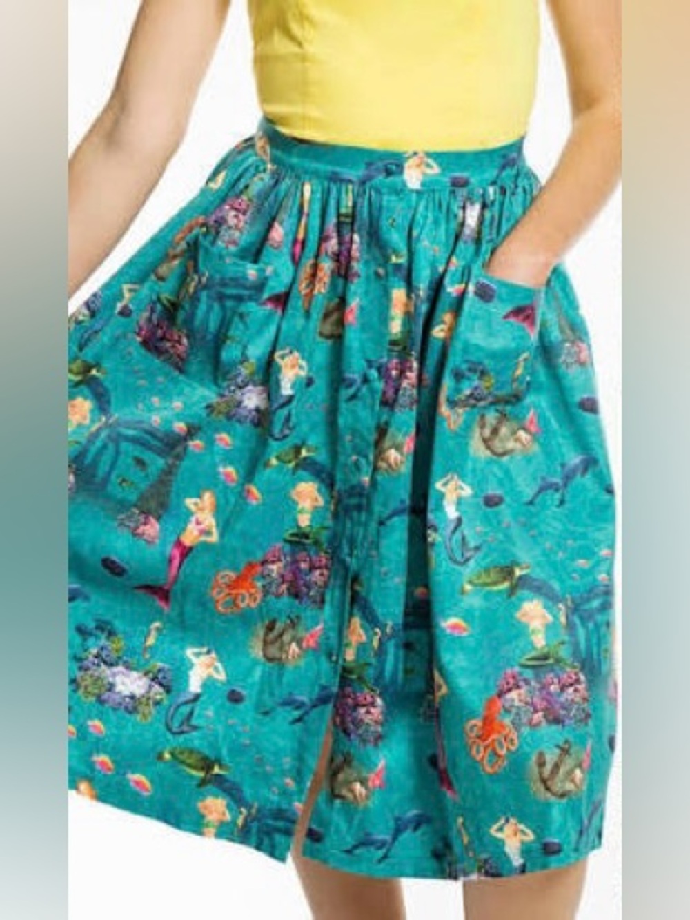 Lindy Bop uk10 us6 mermaid skirt size small